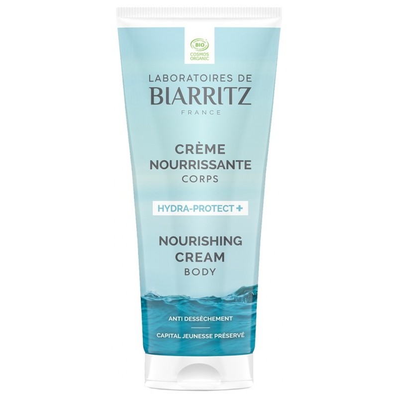 CREME NOURRISSANTE CORPS HYDRA PROTECT+ 200ML LABORATOIRES DE BIARRITZ  dans votre magasin bio en ligne Etiketbio.eu