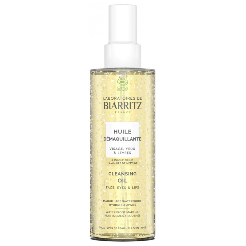 HUILE DEMAQUILLANTE 200ML LABORATOIRES DE BIARRITZ  dans votre magasin bio en ligne Etiketbio.eu