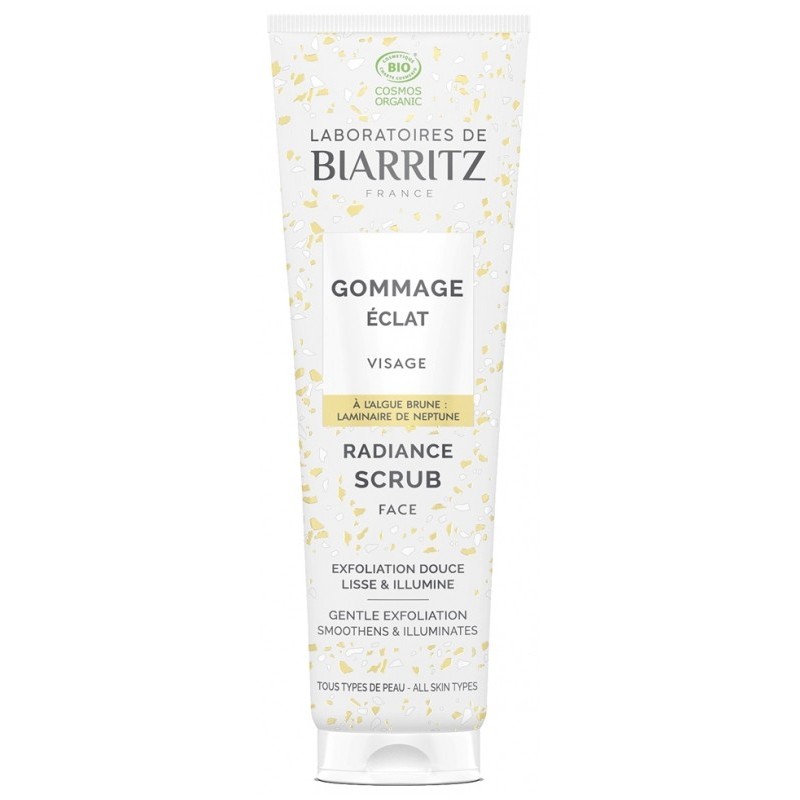 GOMMAGE ECLAT VISAGE 75ML LABORATOIRES DE BIARRITZ  dans votre magasin bio en ligne Etiketbio.eu