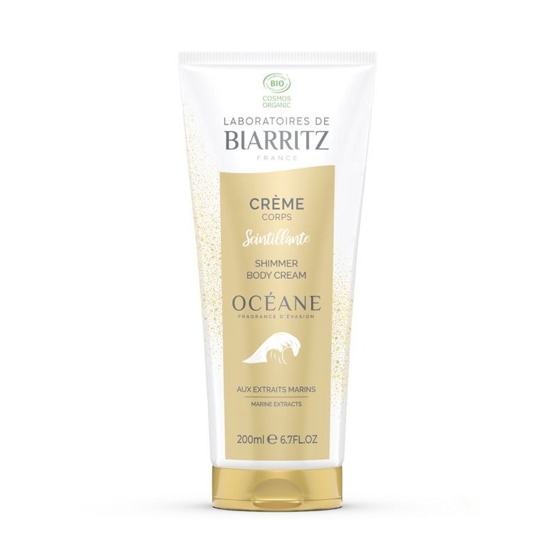 CREME CORPS SCINTILLANTE 200ML LABORATOIRES DE BIARRITZ  dans votre magasin bio en ligne Etiketbio.eu