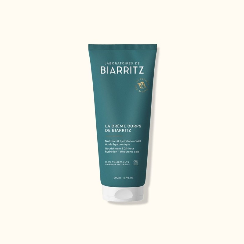 Crème Corps de Biarritz - 200 ml LABORATOIRES DE BIARRITZ  dans votre magasin bio en ligne Etiketbio.eu