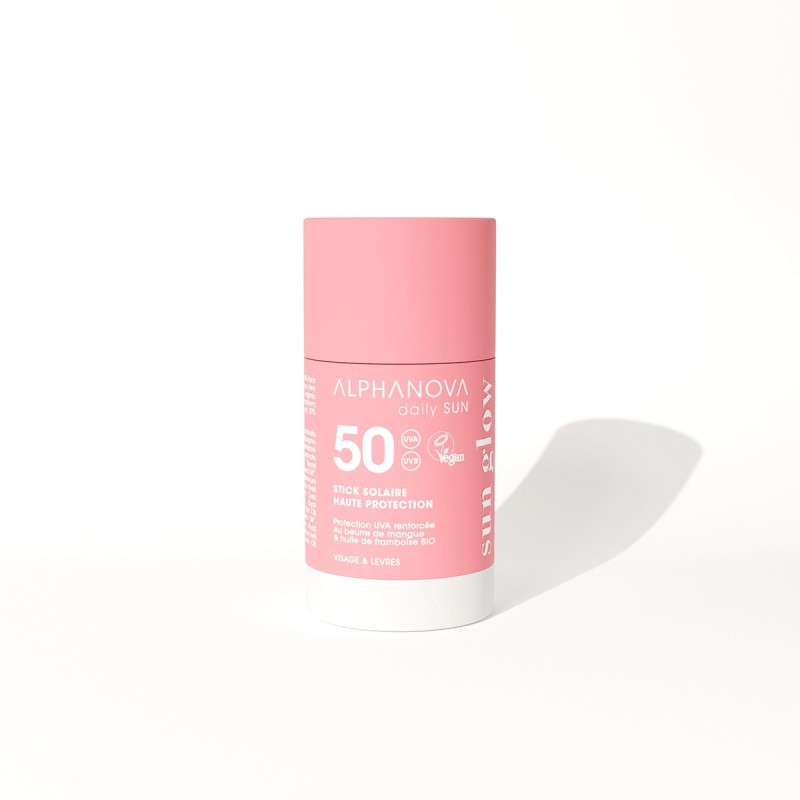 STICK SOLAIRE HAUTE PROTECTION 50 Alphanova  dans votre magasin bio en ligne Etiketbio.eu