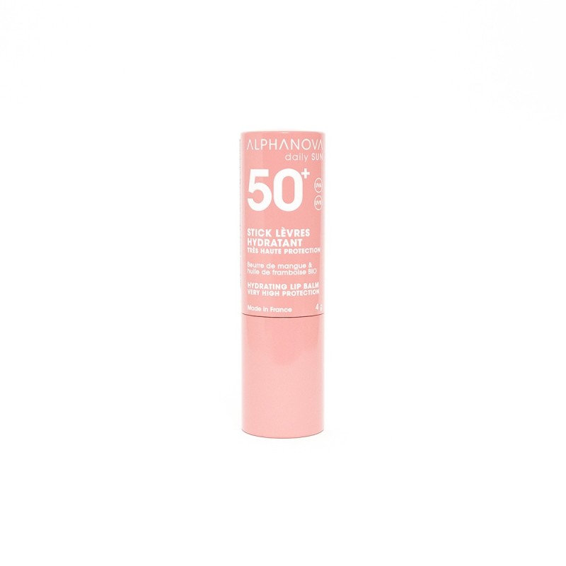 STICK LEVRES SOLAIRE TRES HAUTE PROTECTION 50+ Alphanova  dans votre magasin bio en ligne Etiketbio.eu
